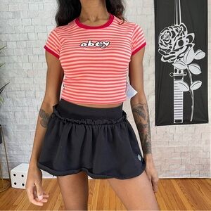 Obey Zoe Baby Ringer Tee